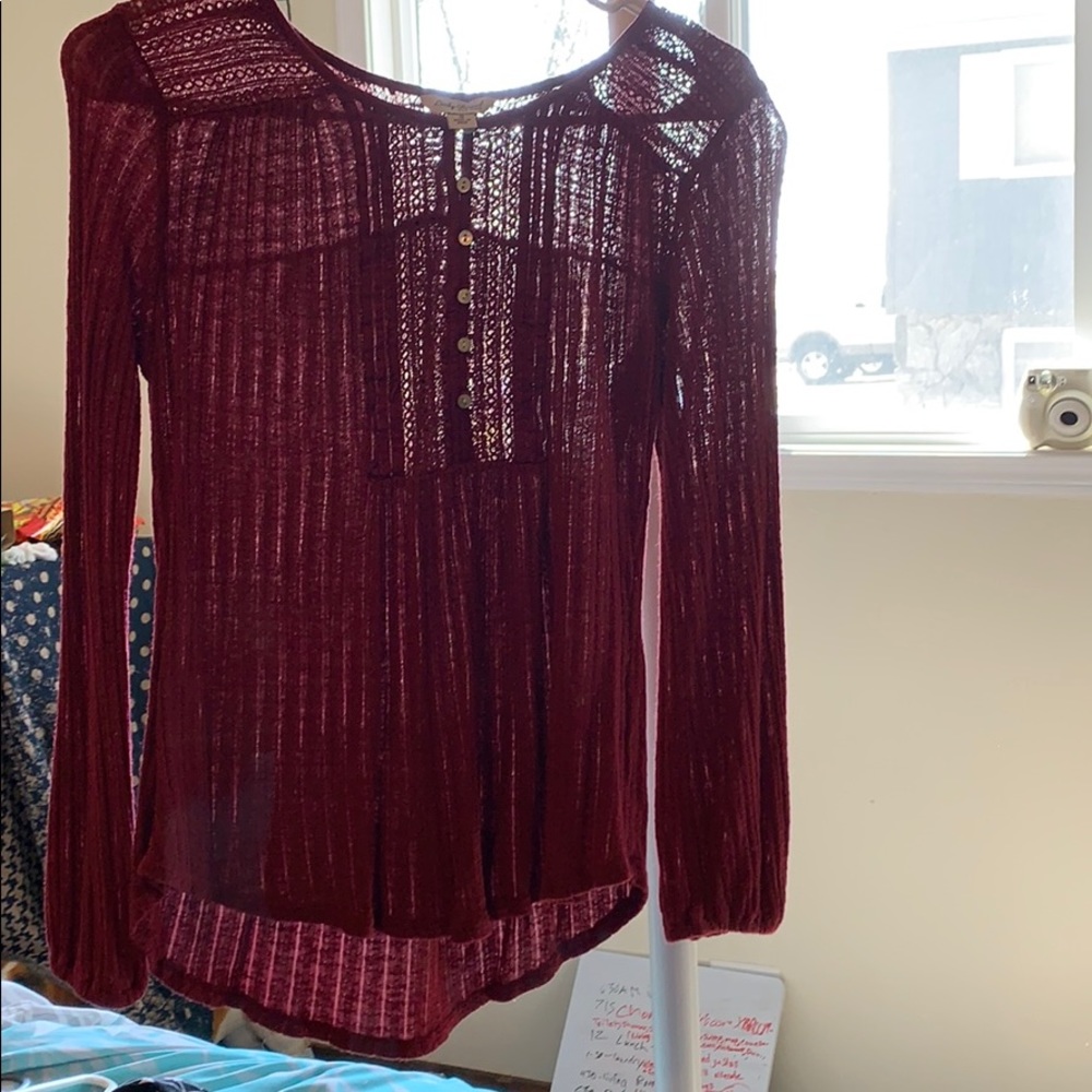 never worn long sleeve shirt